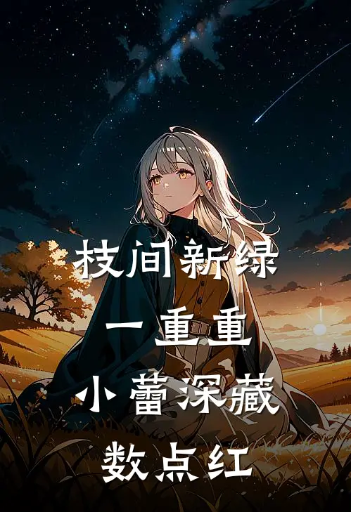 枝间新绿一重重,小蕾深藏数点红