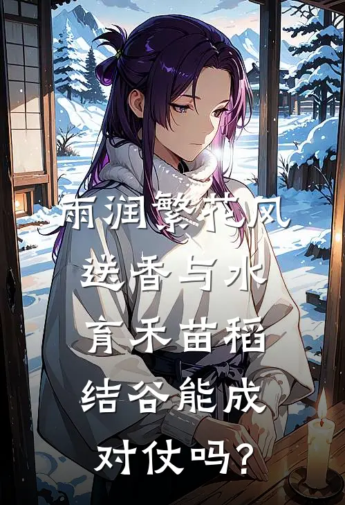 雨润繁花风送香与水育禾苗稻结谷能成对仗吗?