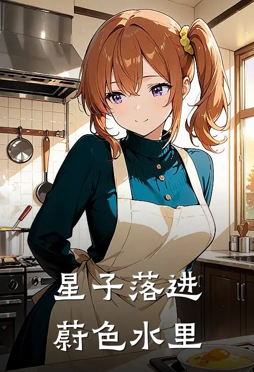 星子落进蔚色水里