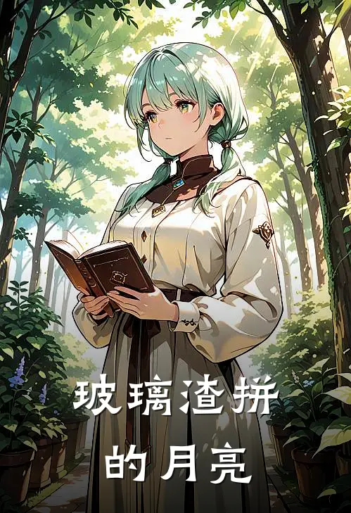 玻璃渣拼的月亮