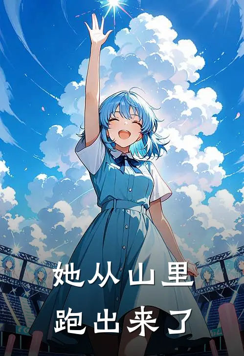 她从山里跑出来了